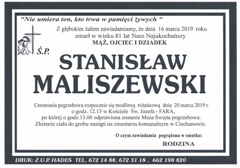 Stanisław Maliszewski
