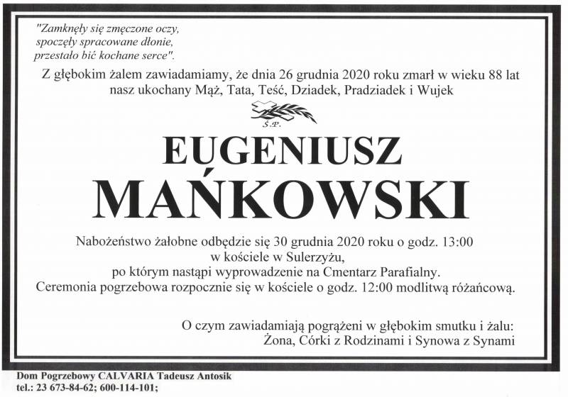Eugeniusz Mańkowski