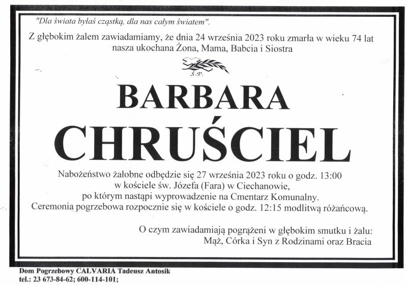 Barbara Chruściel