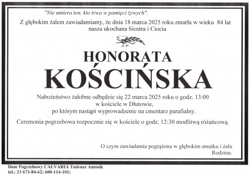 Honorata Kościńska