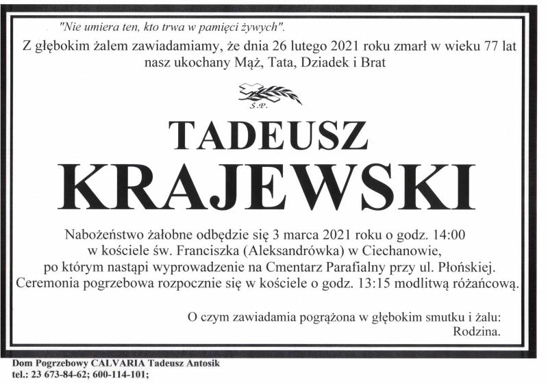 Tadeusz Krajewski