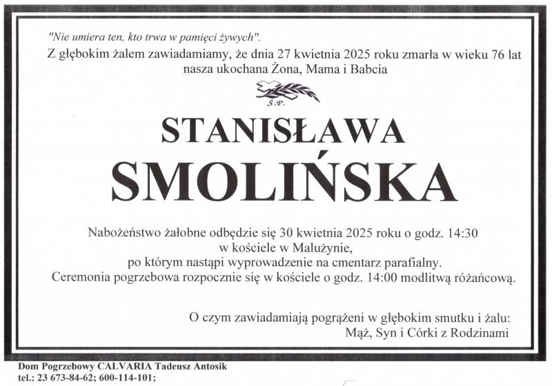 Stanisława Smolińska