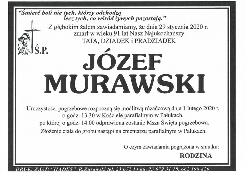 JÓZEF MURAWSKI