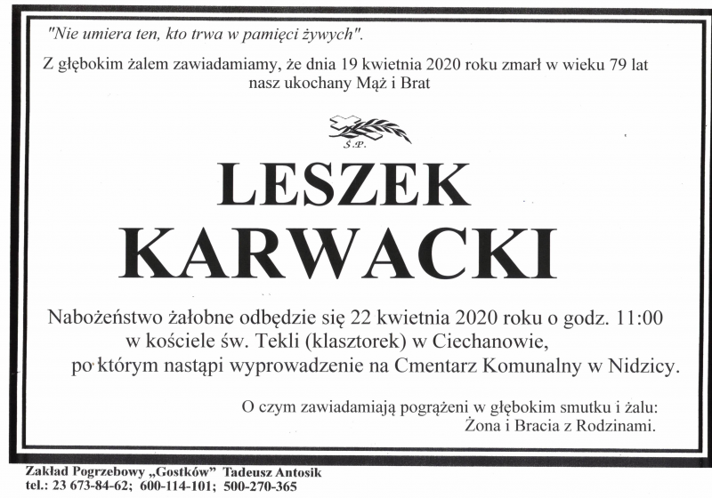 Leszek Karwacki