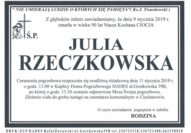 Julia Rzeczkowska