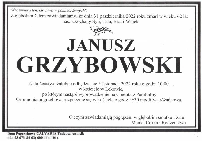 Janusz Grzybowski