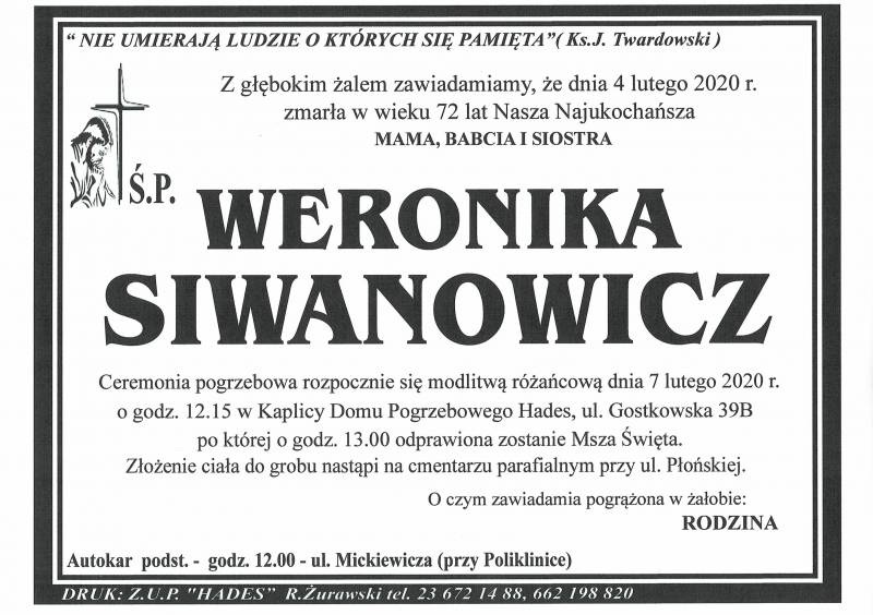 Weronika Siwanowicz