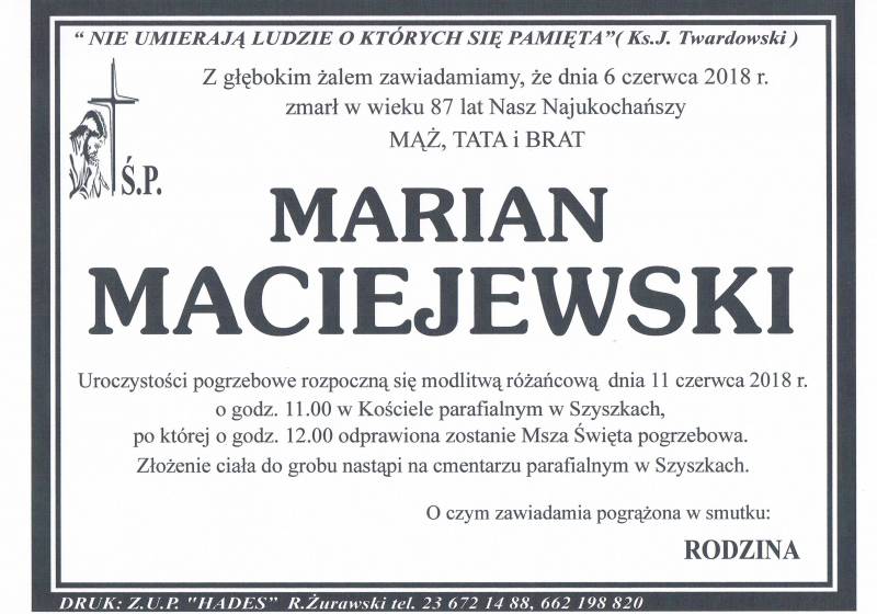 Marian Maciejewski