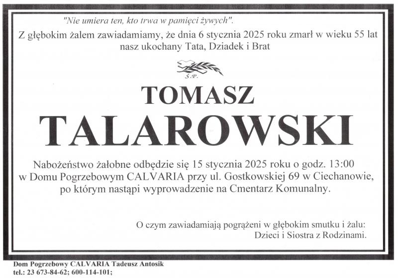 Tomasz Talarowski