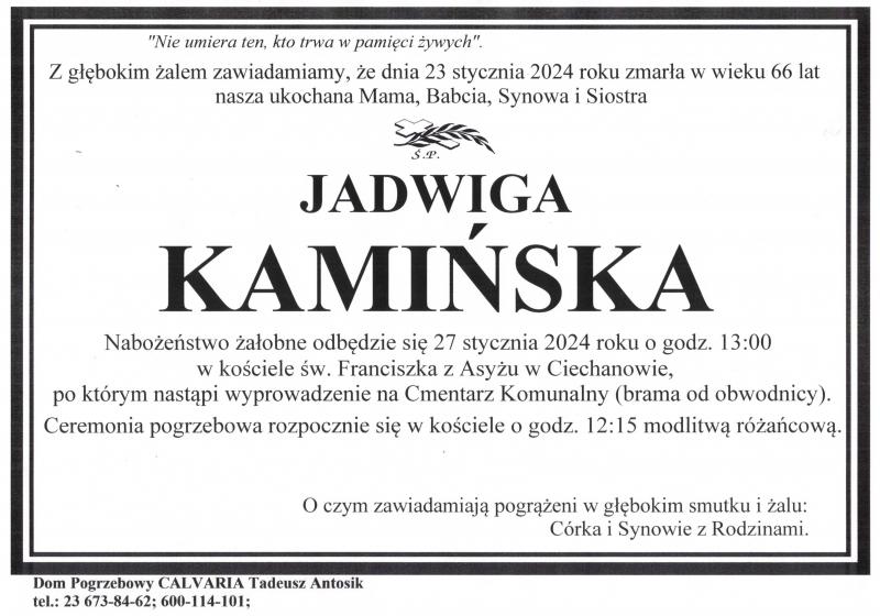 Jadwiga Kamińska