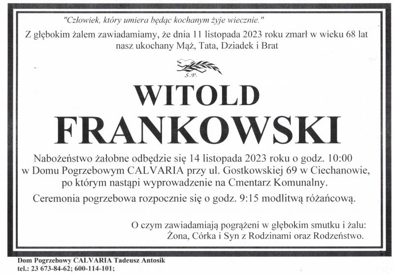 Witold Frankowski