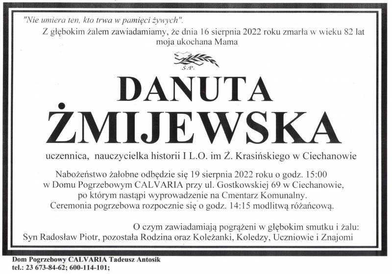 Danuta Żmijewska
