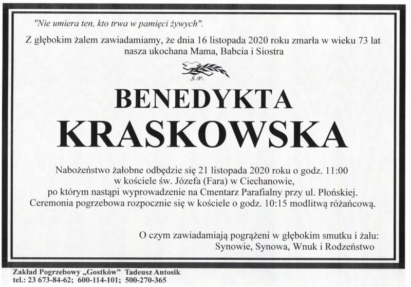 Benedykta Kraskowska
