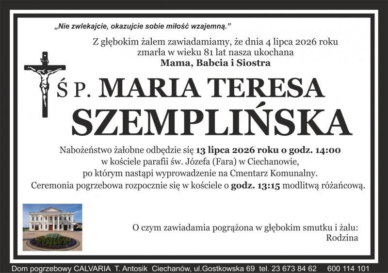 Maria Teresa Szemplińska