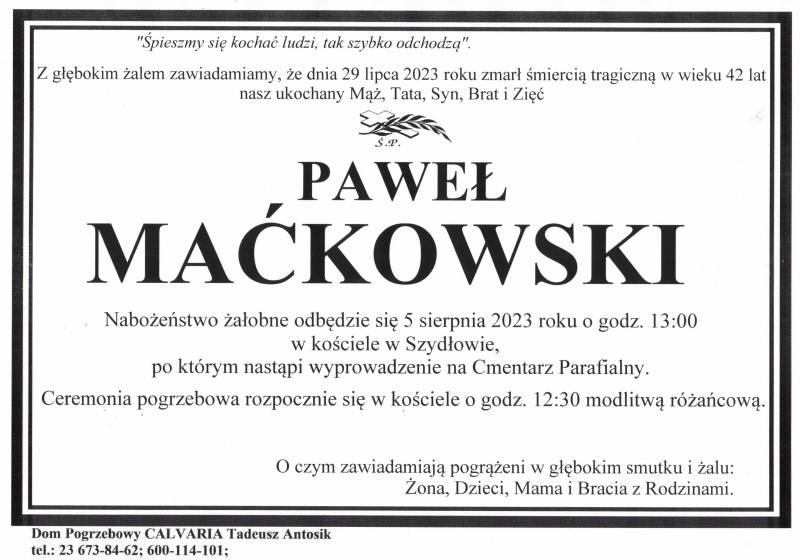 Paweł Maćkowski