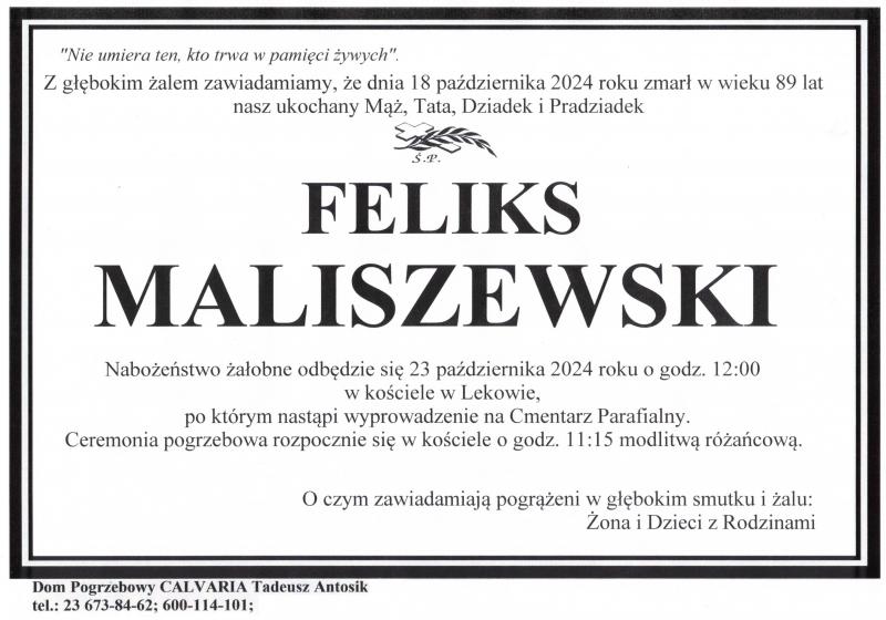 Feliks Maliszewski