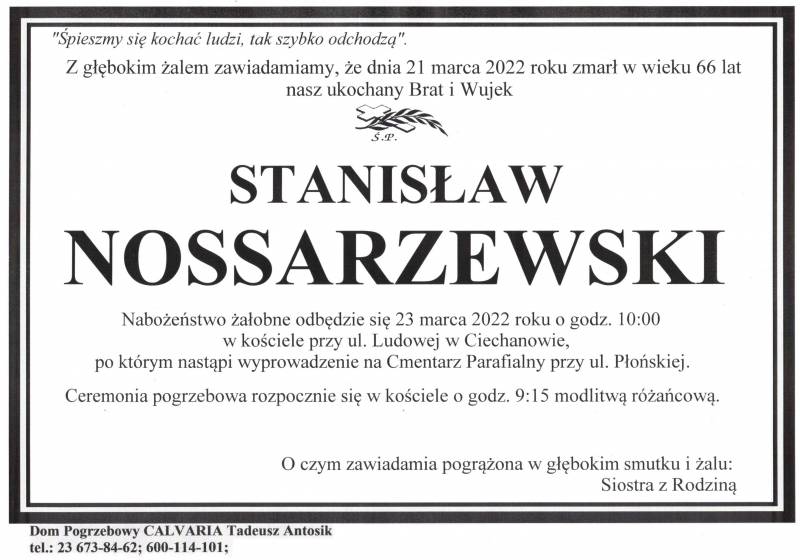 Stanisław Nossarzewski