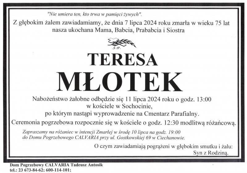 Teresa Młotek