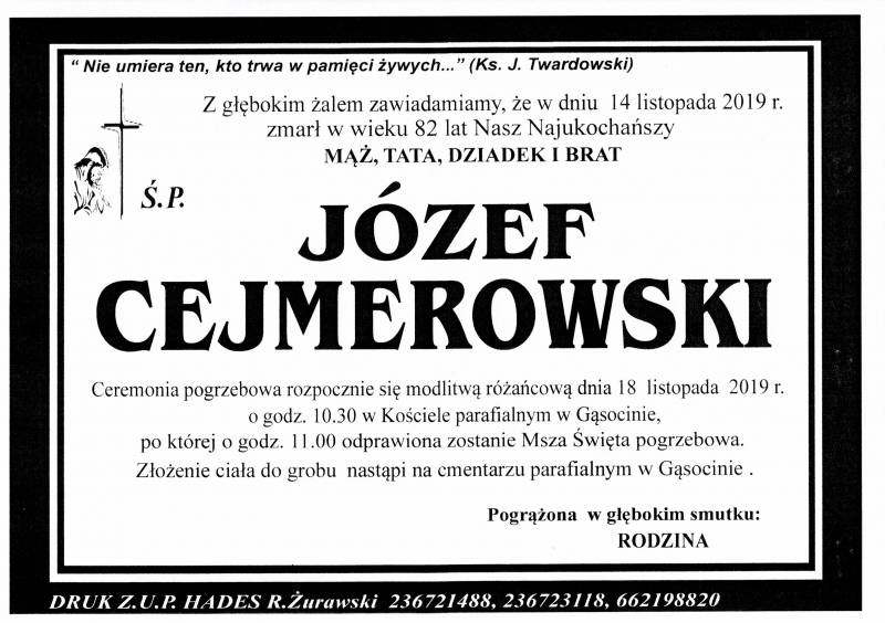 Józef Cejmerowski
