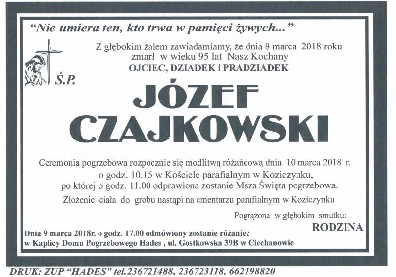 Józef Czajkowski