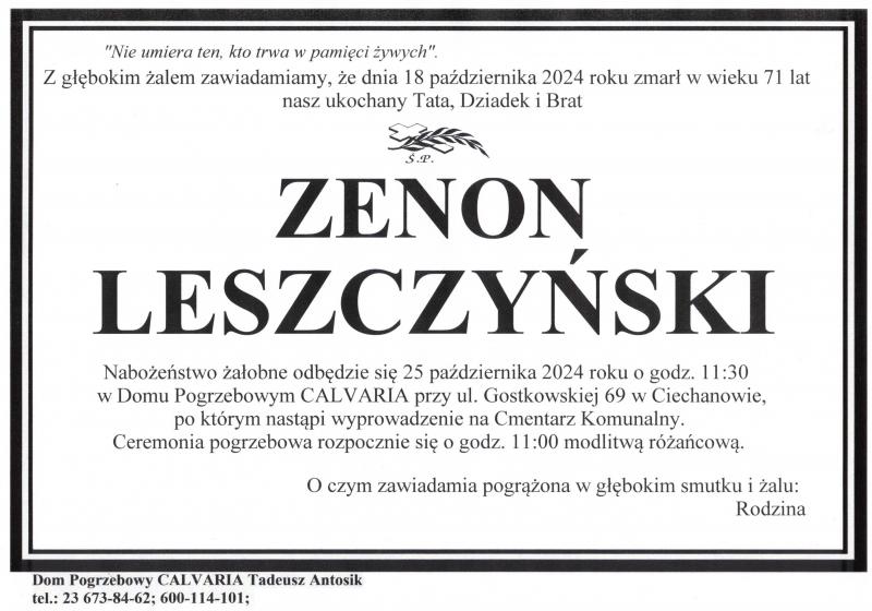 Zenon Leszczyński