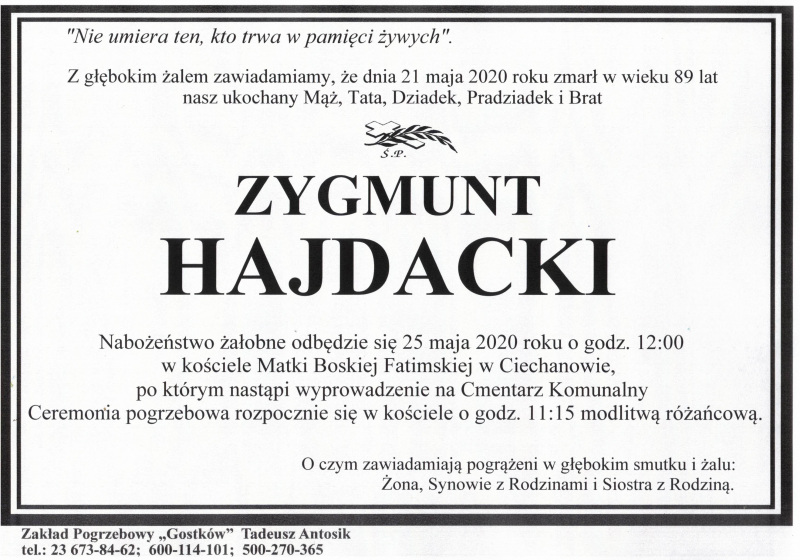 Zygmunt Hajdacki