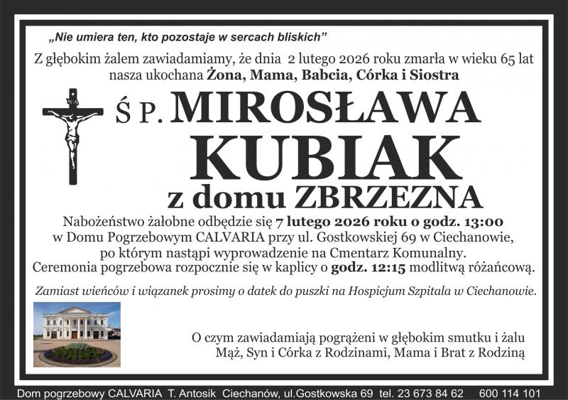 Mirosława Kubiak