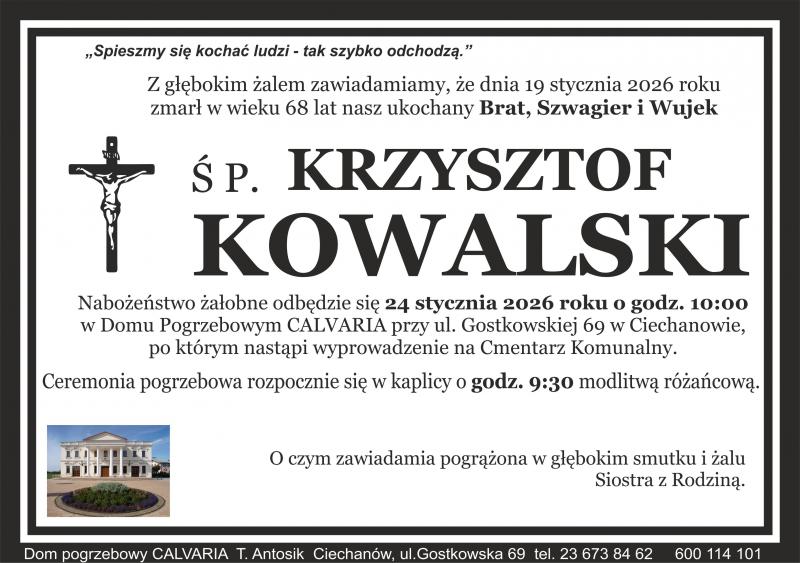 Krzysztof Kowalski
