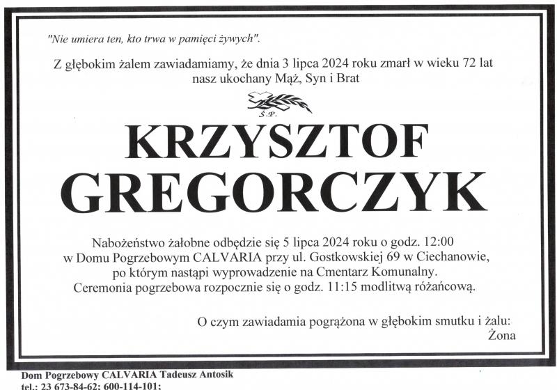 Krzysztof Gregorczyk