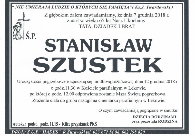 Stanisław Szustek