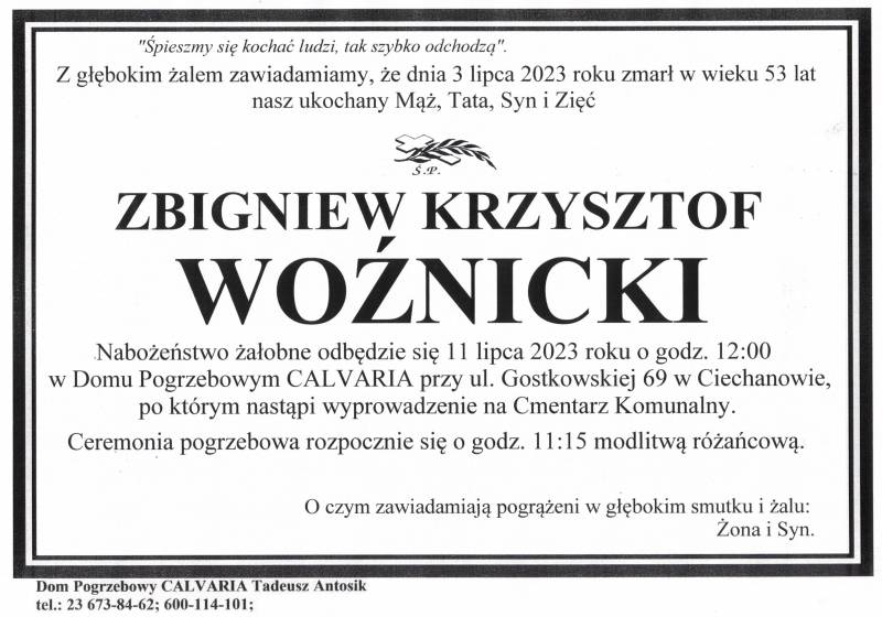 Zbigniew Woźnicki