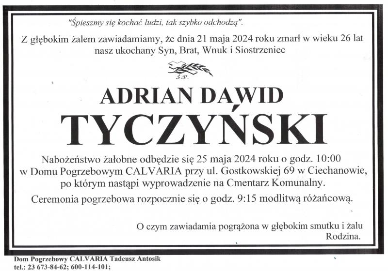 Adrian Dawid Tyczyński