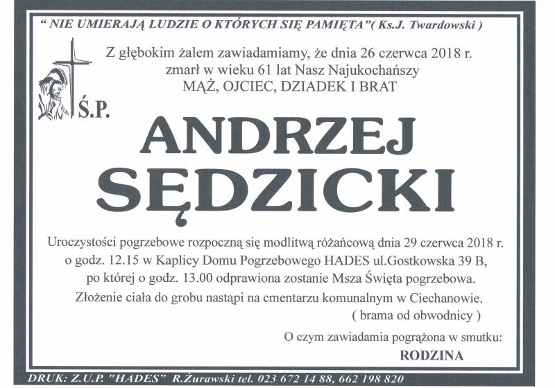 Andrzej Krzysztof Sędzicki