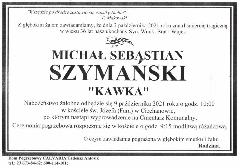 Michał Sebastian Szymański
