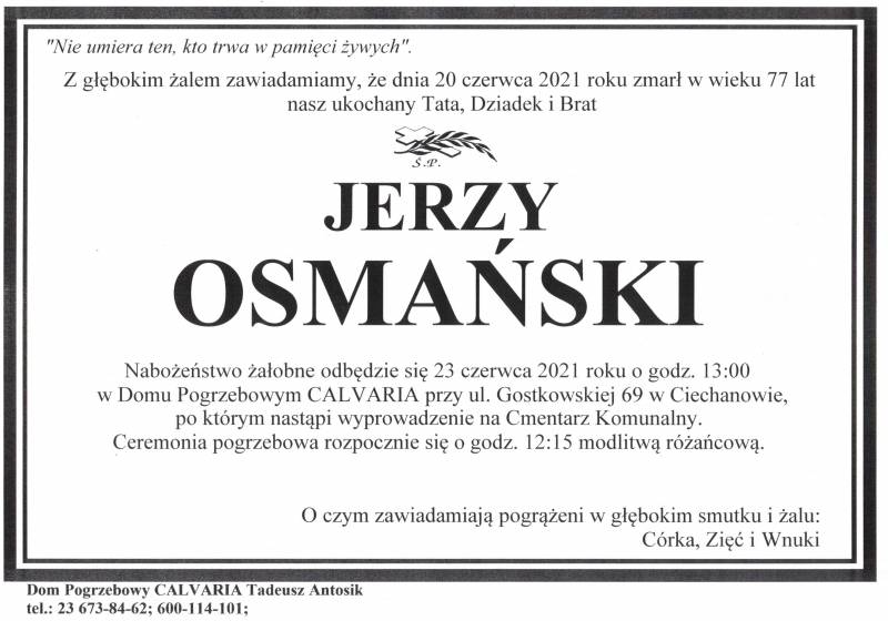 Jerzy Osmański