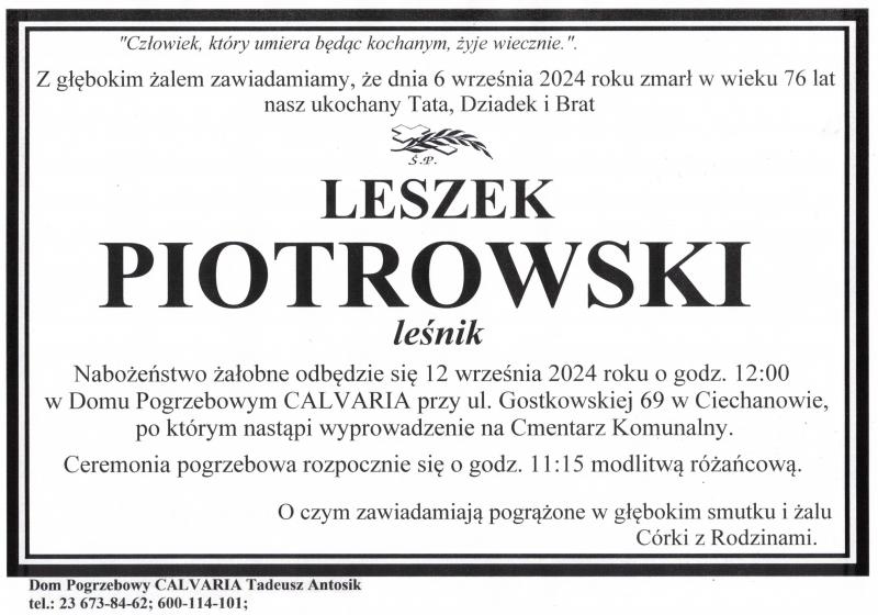 Leszek Piotrowski