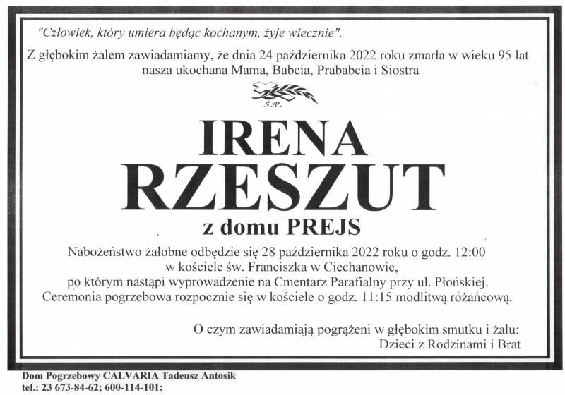 Irena Rzeszut