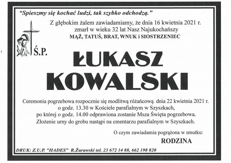 ŁUKASZ KOWALSKI