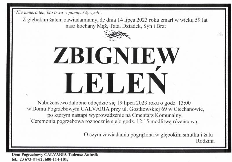 Zbigniew Leleń