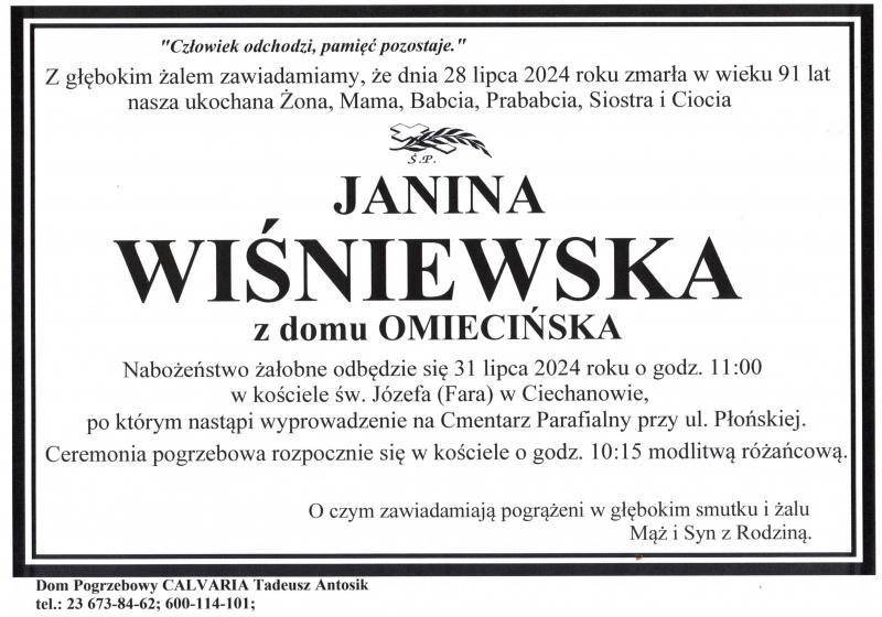 Janina Wiśniewska