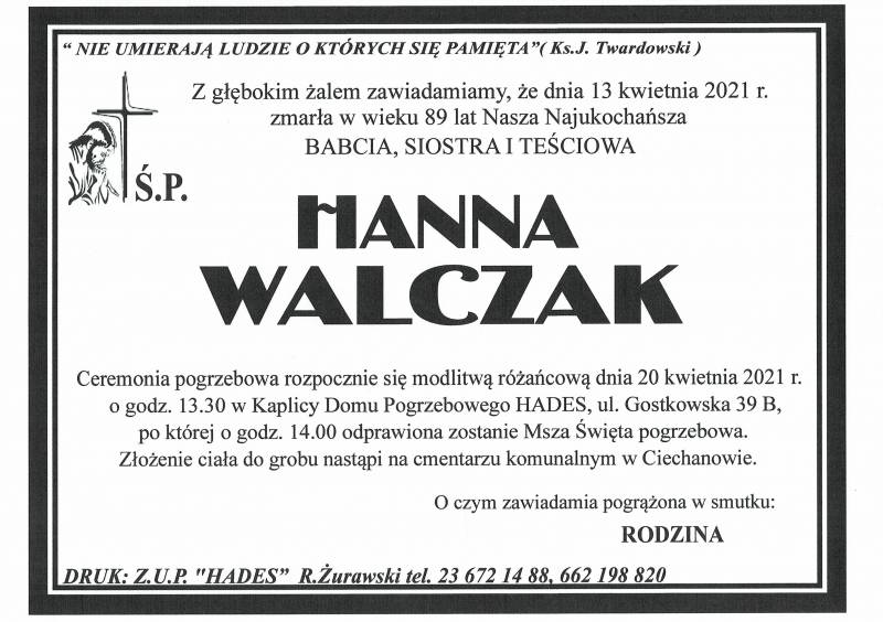 HANNA WALCZAK