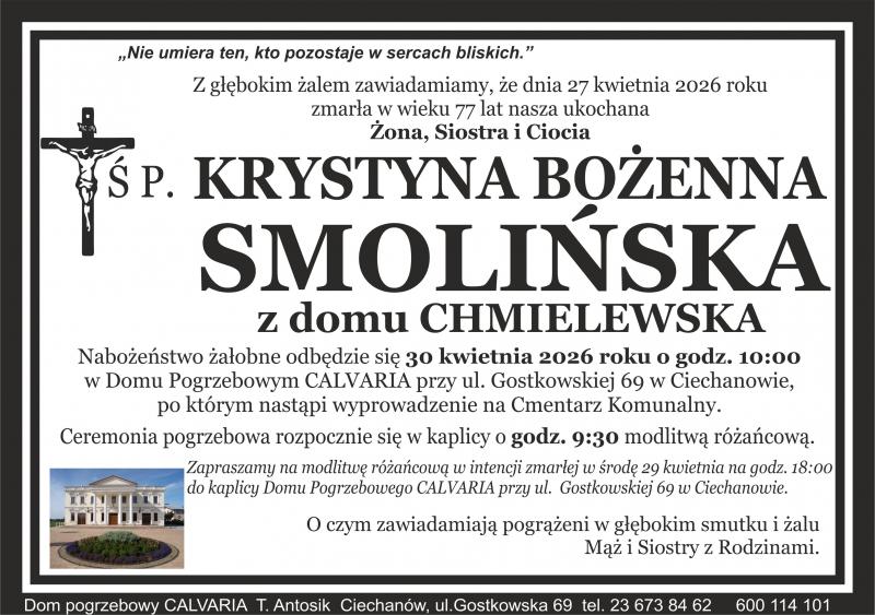 Krystyna Bożenna Smolińska
