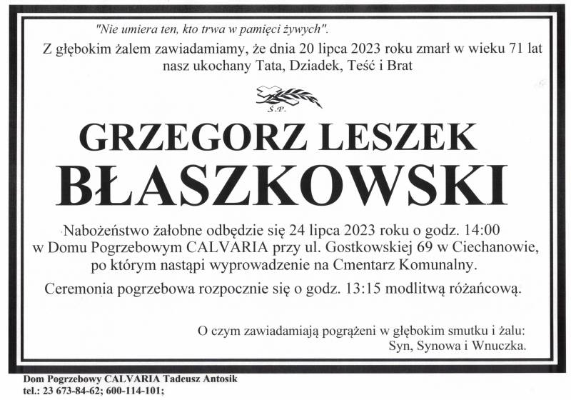 Grzegorz Błaszkowski