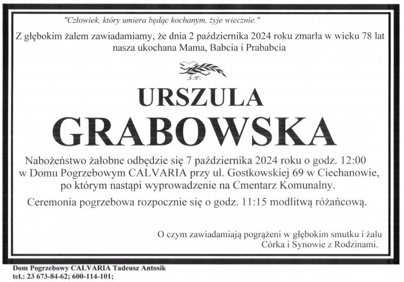 Urszula Grabowska
