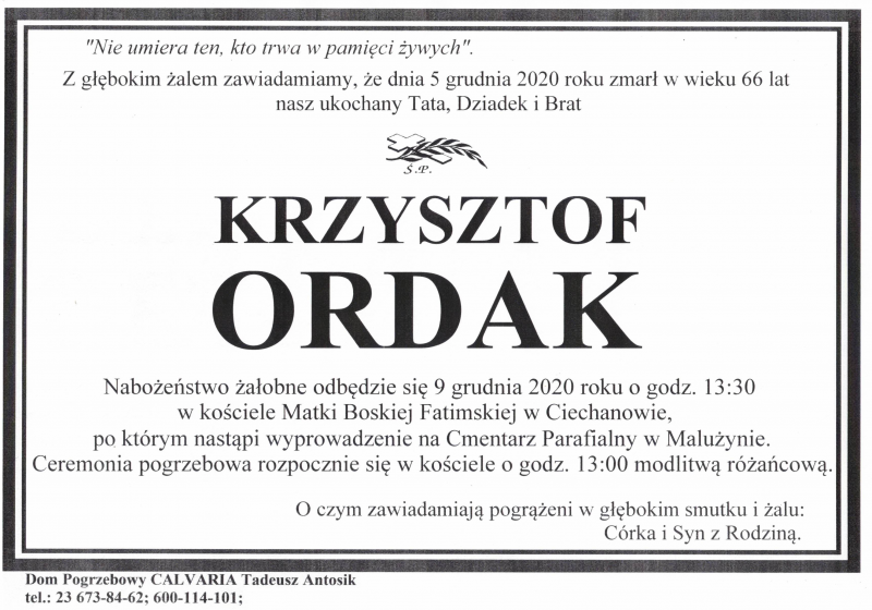 Krzysztof Ordak