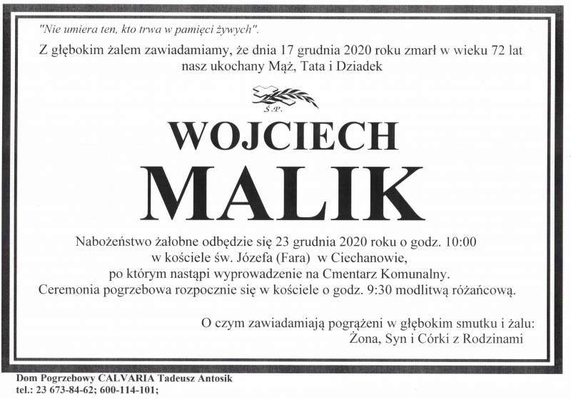 Wojciech Malik