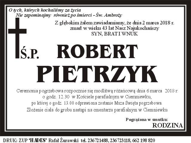ROBERT PIETRZYK