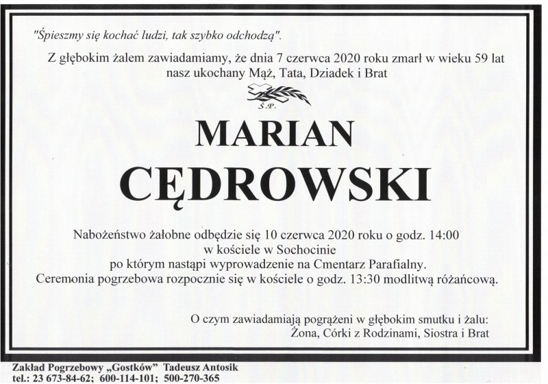 Marian Cędrowski