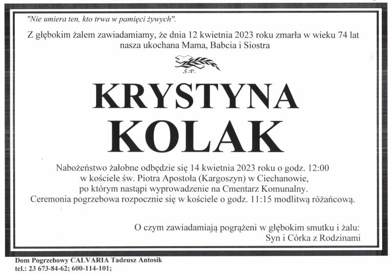 Krystyna Kolak