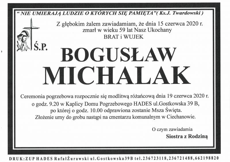 Bogusław Michalak